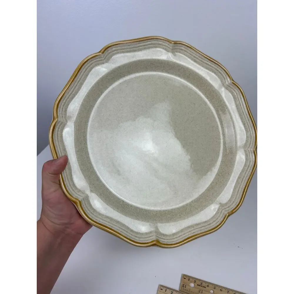Mikasa Garden Club EC400 Stoneware XL Serving Plate Platter 12